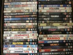 Ten boxes of dvds