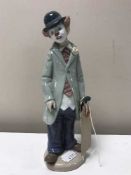 A Lladro figure of a Clown with a Violin, No.