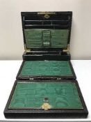 A Nineteenth century travelling writing box by Bramah of London