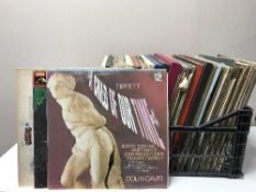 Three crates of lps and boxed sets - Classical,