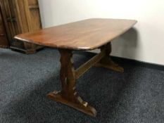 An Ercol refectory dining table