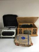 A retro style music centre,