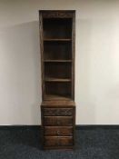 Old charm open shelves