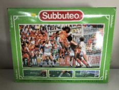 A boxed Subbuteo set