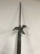 A medieval style halberd
