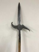 A medieval style halberd