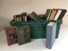 Three boxes of various books - antiquarian leather bound volumes History of England,