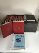 Four boxes of books, T. E.