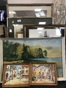 A quantity of pictures and prints - Graham Bennett print,