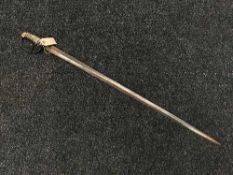 A late 19th century cavalry sword