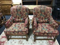 A pair of Ercol lounge chairs