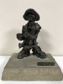 A hand cast sculpture - Geordie,