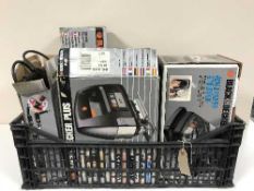 Boxed Black & Decker tools - D111 power centre, sander, wood worker,