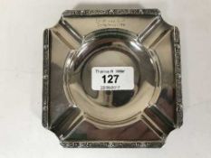 A Lindisfarne silver ashtray, 5.