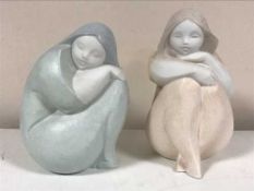 Two Lladro figures