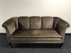 An early 20th century settee