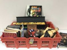 A box of eleven volumes : Harry Potter,