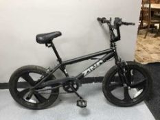 A boy's Zink BMX bike