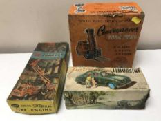 A tray of boxed Corgi Toys 1127 Fire Engine,