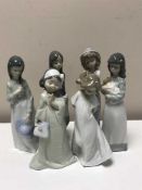 Six Nao figures - ladies