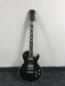 A Jedson electric guitar in carry bag