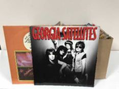 A box of LP records - Ray Charles,