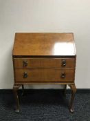 A walnut bureau