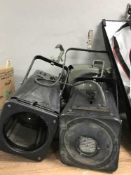 Two Strand sport lamps and one other