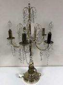 A contemporary five-branch light