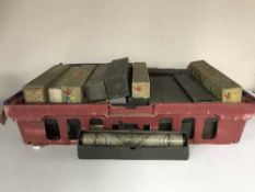 A crate of Pianola rolls