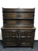An oak Ercol dresser