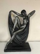 A large contemporary Art Deco figure - Nude study