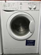 An Indesit washing machine