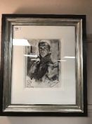 Zinsky : Portrait of Rick Deckard (as portrayed by Harrison Ford in the classic sci-fi adventure