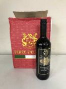 Twelve bottles of Terre Del Sole Merlot