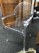 A Next rug and a perspex 