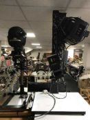 Three photographic enlargers including Durst Modular 70 colour,