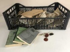 A very rare set of three officer dog tags for a British-born Jewish serving officer in the