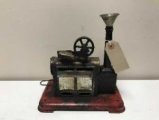 A Mamod steam engine