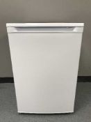 A LEC under bench fridge