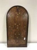 A boxed vintage Bagatelle board