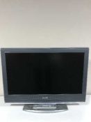 A Sony Bravia 32 inch LCD TV and remote