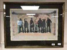 After Robert Olley : Westoe Netty, signed, framed.