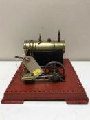 A Mamod steam engine