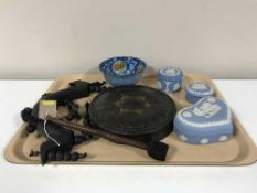 An eastern gong on stand,