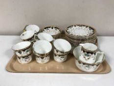 A tray of antique Beswick & Sons china tea service