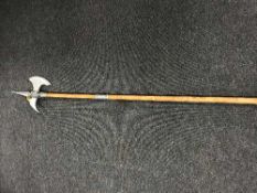 A medieval style halberd