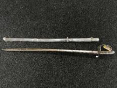 A 19th century style infantry sword,