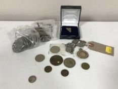 A collection of assorted coins inc.