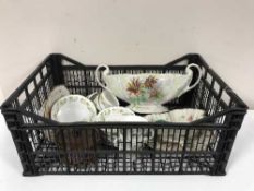 A gilt framed print - Island Loch by Prudence Turner,